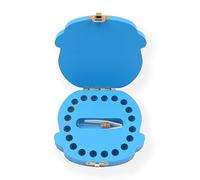 ANCLLO Caja para guardar dientes de colores, caja para guardar dientes de bebé con personalidad bonita, caja para guardar cajas de madera, caja de recuerdo de hoja caduca (niños)
