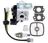 ANCLLO Carburador SRM225 ajustable para Echo GT225 PE225 PAS-225 SHC-225 RB-K93 SRM-225 Reconstrucción de piezas, carbohidratos de arranque fácil con kit de ajuste de la cartilla