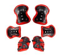 ANCLLO Conjunto de Equipo de protección Juvenil: Rodilleras, Coderas y muñequeras para Patinaje, Ciclismo, Skateboarding, Scooter, BMX y Deportes al Aire Libre.