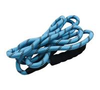 ANCLLO Correa elástica Premium para Perros medianos a Grandes, Correa Fuerte para Perros 3M, absorción de Impactos con Mango Acolchado, Hilos Reflectantes, Gancho con Cerradura (Azul)