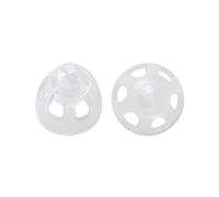 ANCLLO Cúpulas para audífonos para reemplazos de Oticon Cúpulas para Bajos con ventilación Abierta Oticon Minifit (8 mm/Paquete de 2) Cúpulas universales para Suministros de audífonos Oticon