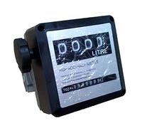 ANCLLO Exactitud 1 del contador del metro de flujo del combustible diesel de 4 Digitaces alta