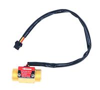 ANCLLO G0.5 Flujo de Sensor de Flujo de Agua Liquid de Efecto Hall Sensor de Flujo de Agua Interruptor Caudalímetro Líquido Medidor 1-25L / MIN