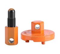ANCLLO Herramientas de extracción de embrague de 14 mm, herramienta de desmontaje de la pieza del desmontaje del volante del embrague de la parada del pistón para 45 52 58 2 ciclo