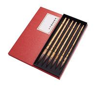 ANCLLO Juego de 6 pinceles de escritura chinos para pintar y caligrafía