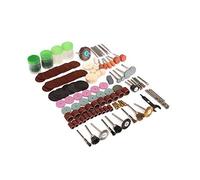 ANCLLO Juego de accesorios de herramienta giratoria para amoladora eléctrica, disco de taladro para lijar, pulir, 161 piezas