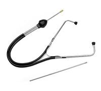 ANCLLO Kit de Estetoscopio mecánico, probador de audífono Sensible para diagnóstico de Motor automotriz, probador de Motor, Herramienta de diagnóstico de Estetoscopio mecánico de Acero Inoxidable