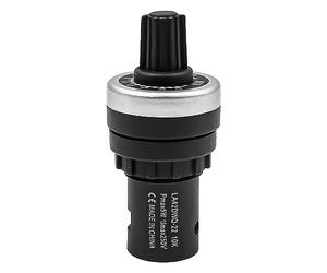 ANCLLO Kit De Perilla De Potenciómetro Giratorio (10 K, Potencia Variable De Accionamiento) IP65 VSD VFD resistencia Variable Velocidad Drive Potenciómetro rotatorio 22 mm