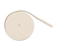 ANCLLO Mechas para lámpara 10 metros/32 pies, mechas para lámparas de Aceite, Mecha para Farol de Aceite de 1/2 Pulgadas, Quemador de Mecha de algodón Plano con Puntada