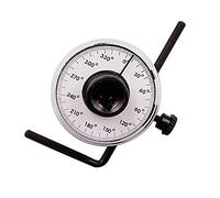 ANCLLO Medidor de ángulo de accionamiento ajustable de 1,27 cm, herramienta de medición de llave dinamométrica para cochera