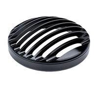 ANCLLO Motocicleta 5 3/4 pulgadas linterna parrilla cabeza lámpara cubierta máscara para Harley-Davidson Dyna Super Glide Custom Low Rider Street Bob Super Glide Wide Glide