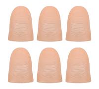 ANCLLO Paquete 6 Luces mágicas para Pulgar, Dedo Falso, Truco de Magia, Dedo Intermitente, luz de Pulgar, Juguete de Broma para Accesorios de Bar, Suministros para Fiestas