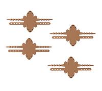 ANCLLO Paquete de 4 silenciadores de puerta creativos, de silicona, para puerta de bebé, para reducir el ruido del sueño, para reducir el ruido