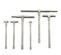 ANCLLO Paquete de 6 indicadores telescópicos de precisión, 8 - 150 mm interno de calibre de orificio en T