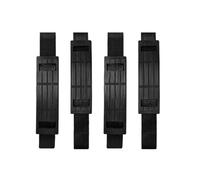 ANCLLO Paquete de 8 Correas Ajustables para aeropatín Protector de Gancho y Bucle Accesorios para Karts