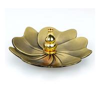 ANCLLO Quemador de incienso tipo calabaza diseño bobina titular de incienso Stick quemador de incienso