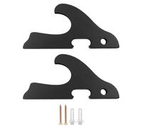 ANCLLO Soporte de Pared para Espada Samurai Soporte de exhibición para Colgador de Espada Ajustable para Katana Wakizashi Tanto Genji Sword Weapon Rack