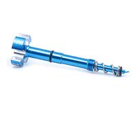 ANCLLO Tornillo de mezcla de aire/combustible para motocicleta, FCR Carb Air Fuel Mixture Screw Adjuster para Hon-da CRF150R Yama-ha Suzu-ki (azul)