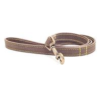 Ancol - Collar para Perro Timberwolf de Piel y Plomo