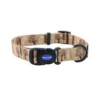 Ancol Collar Redondo para Perro con Estampado de Bosque, Ligero, Resistente, Hebilla Ajustable, Duradero, Ajuste Seguro, Suave, cómodo y Elegante, Correa para Cachorros, Grande