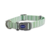 Ancol Collar Redondo para Perro con patrón de Rayas, Ligero, Resistente, Hebilla Ajustable, Duradero, Ajuste Seguro, Suave, cómodo, Elegante, Correa para Cachorros - Grande