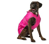 Ancol Muddy Paws - Abrigo de protección contra tormentas, color rosa frambuesa, talla pequeña (longitud 30 cm, para adaptarse a una circunferencia de 44 a 56 cm)