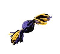 Ancol Playtime - Juguete para Perro con diseño de Bola de Cuerda chirriante, 24 cm, Juguete pequeño para Tirar, Ideal para Masticar, Salud Dental y Juego Interactivo