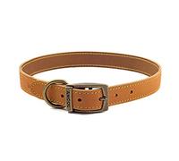 Ancol Cuello, Cuero, Mustard, 45-54 cm (Pack of 1)