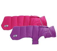 Ancol Viva - Abrigo Reversible para Perro, Color Rosa y Morado