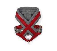 Ancol Viva - Arnés acolchado (52-71 cm), color rojo