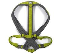 Ancol Viva - Arnés acolchado para perro, color lima, microforro polar, reflectante, ajustable, resistente a la intemperie, accesorio de entrenamiento para mascotas, XL 70-98 cm