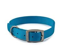 Ancol Viva - Collar Acolchado Suave al Tacto Resistente a la Intemperie con Hebilla Negra, Accesorio para Mascotas, 50-59 cm, Talla 7