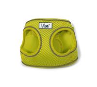 Ancol Viva Step In - Arnés para Perro en Color Lima, Banda Reflectante Transpirable, Accesorio Resistente a la Intemperie, cómoda Correa para Caminar para Cachorros, 35-42 cm, pequeño