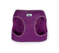 Ancol Viva Step in Comfort - Arnés para Perro con Tela de Malla de Aire, Color Morado, Reflectante y Ajustable, Accesorio de Entrenamiento para Mascotas, 54-60 cm de Largo