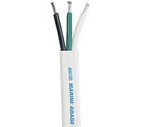 Ancor 639-131110 Marine Grade Cable Plano Tripolar Cobre Estañado, 5,26 mm2, 30,5 M