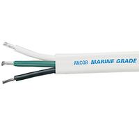 Ancor 639-131510 Marine Grade Cable Plano Tripolar Cobre Estañado, 2,08 mm2, 30,5 M