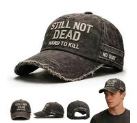 Ancora Non morto berretto, AIN 't morto Ancora Cappello - Divertente dicendo berretti da Baseball umoristici, Cappello papà Vintage Pausa angosciato per uomini Donne (Un 1PC)