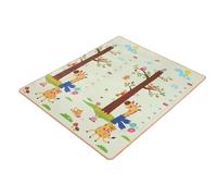 Ancsttu Alfombras Infantiles para Habitación De Juegos - Alfombra para Picnic Y Gateo | Tapete Reversible Interactivo para Interior Actividades Sensoriales Tiempo De Juego Exterior Práctica De Gateo