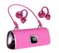 Ancsttu Auriculares Clip - Auriculares Inalámbricos de Diadema para Bolso - Accesorios Inalámbricos Cancelación Ruido para Chicas Mujeres Deporte Gimnasio Viaje Trabajo