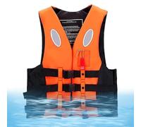 Ancsttu Chaleco Salvavidas para Adultos - Chaleco Flotante Reflectante - Chaqueta Flotante Multifuncional para Natación Unisex Juvenil