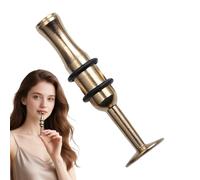 Ancsttu Entrenador de fuerza bucal, boquilla de corneta de metal, accesorios de instrumentos de latón para artistas, principiantes, profesionales, músicos, cornetas, cuernos de trompeta