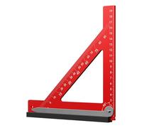 Ancsttu Escuadra De Carpintero Para Enmarcar - Regla De Medición De Ángulo Recto | Regla de Ángulo para Enmarcado | Para Uso En Arquitectura Ingeniería Carpintería Y Construcción