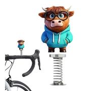 Ancsttu Figurita Bailarina Para Ventana,Muñeca Acrílica Decorativa Con Cabeza Oscilante 2D,Ternero Cabeceador Lindo Y Divertido - Para Consola Central Del Coche Escritorio De Oficina Favores De Fiesta