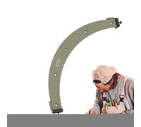 Ancsttu Herramienta de recorte auxiliar de chaflán, Guía de enrutamiento de esquina | Grandes plantillas de enrutadores precisos - Herramienta de recorte de enrutamiento ligero interno y externo para