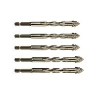 Ancsttu Juego De Brocas Excéntricas | Juego De Brocas Excéntricas De Cuatro Filos - Herramienta De Perforación De Alta Dureza Para Cerámica Cemento Ladrillo,Azulejo Ladrillo Metal Hormigón