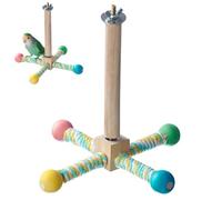 Ancsttu Perchas de pájaros para la Jaula, Perca giratoria de pájaros, Juguete de Rama de Escalada Cockatiel, Ramas de Accesorios de Jaula de periquitos para Parrots perios, Postes de trepadora