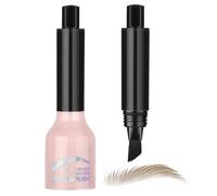 Ancsttu Pincel para tinte de cejas, tinte para cejas, Pincel para cejas de color, Tinte para cejas de larga duración, lápiz para cejas a prueba de manchas, cepillo en ángulo para cejas para mujeres