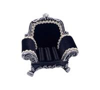 Ancsttu Porta Anillos de Compromiso,1 12 Resina Negra en Forma de Sofá Organizador de Joyas | Estuche Para Exhibir Anillos,para Ceremonias Propuestas Aniversarios Bodas Cumpleaños Navidad Novio