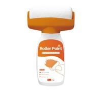 Ancsttu Rodillo Reparador Pintura Paredes,2 En 1 Para Pintura Y Reparaciones 500 g - Portátil Para Baño Hogar Muebles Carpintería Puerta Pared | Interior Exterior