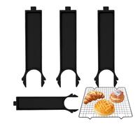 Ancsttu Separadores de bandejas para hornear, soporte apilable reutilizable, bandeja para hornear, soporte apilable para pasteles, pastelería, cocineros, entusiastas de la cocina, familias ocupadas